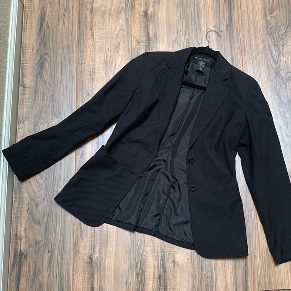 Black New York & Co Women’s Blazer - Picture 2 of 5